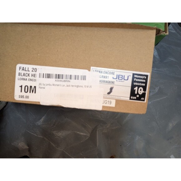 Women's NIB JBU by Jambu Lorna Weather Ready Snow Black/Gray Boots 10 M - Picture 9 of 11